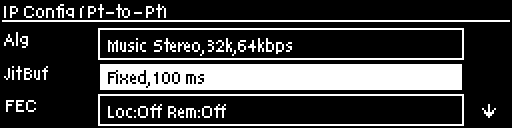 IP config - Jit Buf hilighted