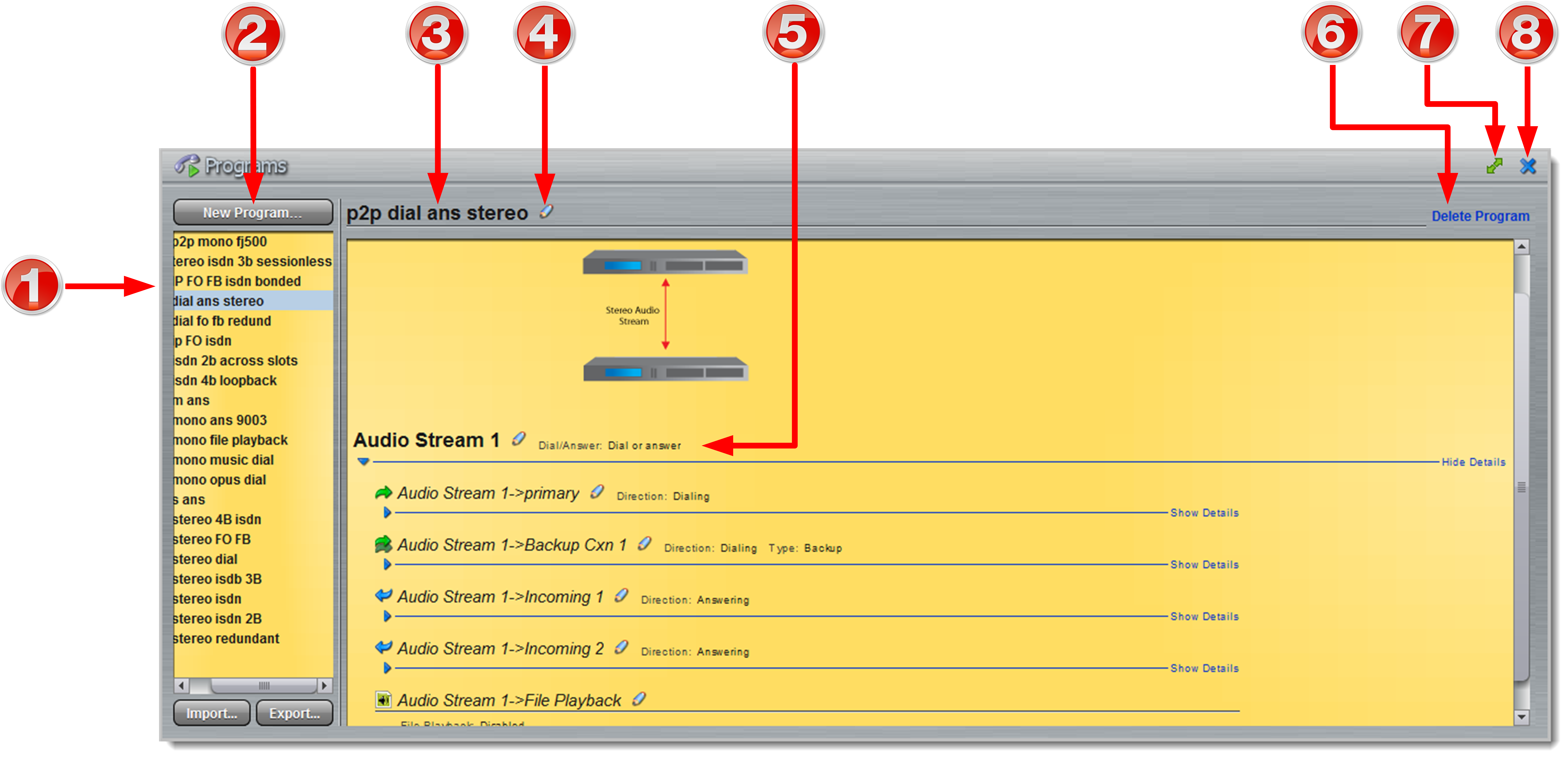 Web-GUI Programs Panel explained 20140217