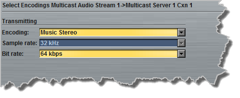 Programs Panel - Genie Distro Multicast 8