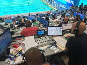 FINA 2019 Commentary Solutions with Tieline i-Mix G3