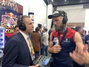 ViA Broadcasting Post Match Interviews at AFL Grand Final